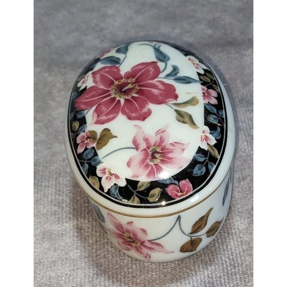 Supreme Otagiri Japanese Floral Trinket Box - Picture 11 of 11